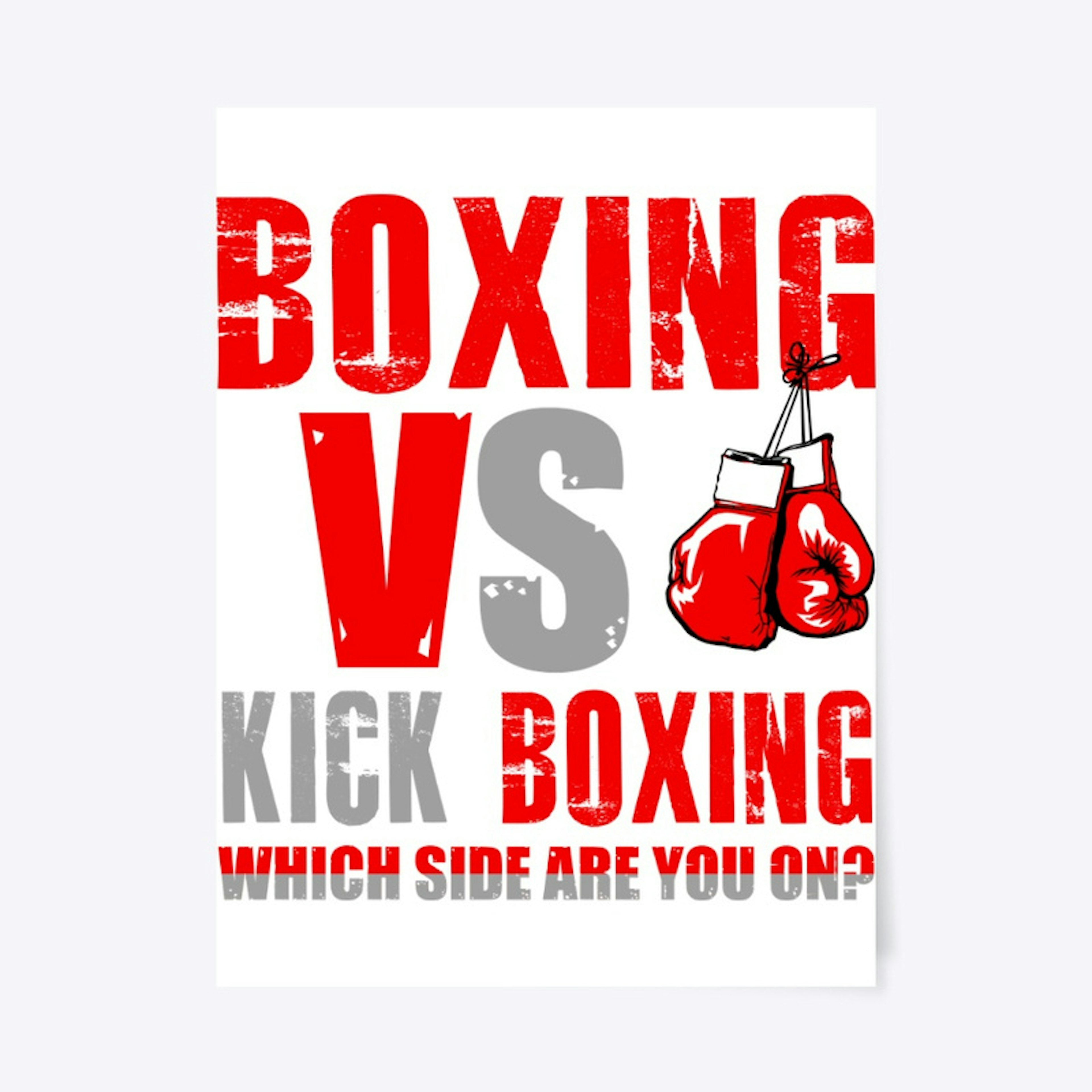 Boxing vs. Kick Boxing!